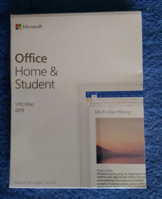 Microsoft Office 2019 Home & Student 1PC/MAC Sealed Box