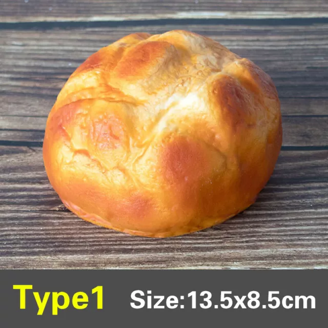 Artificial Bread Model Fake Food PU Donut Cakes Bakery Display Decor Supplies