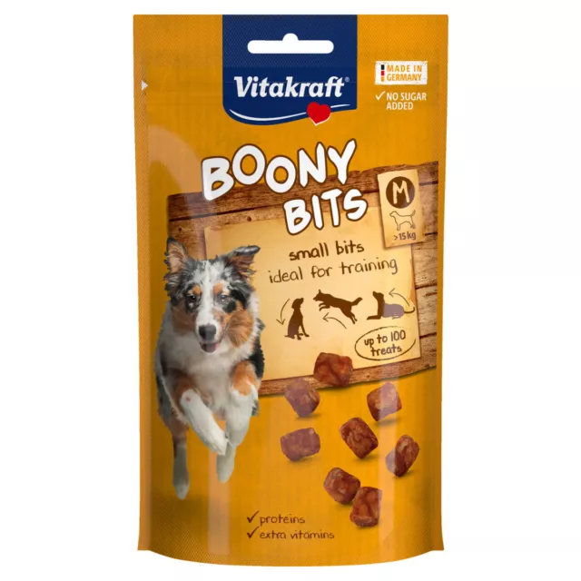 Vitakraft Boony Bits M 120 G, Friandise pour Chien, Neuf