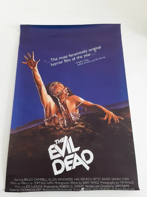 The Evil Dead Canvas Print Poster  11" x 17"