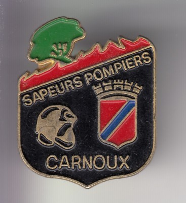 POMPIER FIRE CASERNE ARM BLASON BREUSCHWICKERSHEIM 67 ~FA RARE PINS PIN'S . 