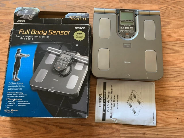 FULL BODY COMPOSITION Monitor Scale Sensor Weight Fat Percentage BMI ...