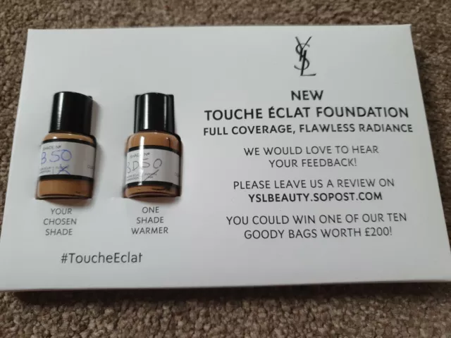 YVES SAINT LAURENT YSL Touche clat Foundation BR20 B40 B45 B50