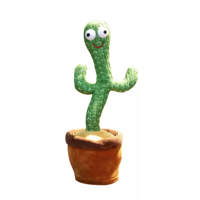1x Dancing Cactus Plush Toy Electronic Shake with song cute Dance Succulent Gift