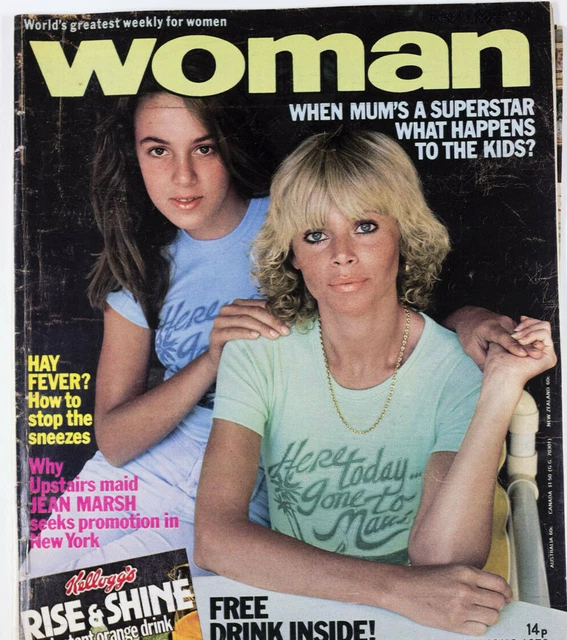 BRITT EKLAND & PETER SELLERS daughter VICTORIA SELLERS JEAN MARSH Woman