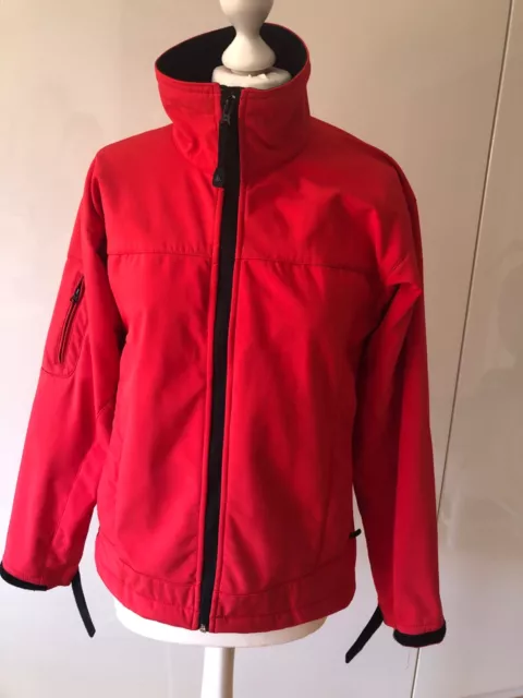 Damen Matterhorn Softshell Jacke, Größe: 38! TOP! Damenjacke Wasserfest Rot