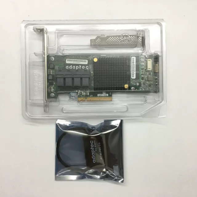 Adaptec ASR-71605 16 Ports 2274400-R Raid Card 1GB Cache & BBU Battery