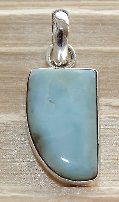 Atlantis Natura Larimar Rimorchio 925 Argento Atlantis Preziose Chiaro Blu Gioiello 