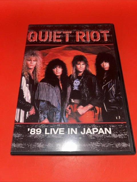 QUIET RIOT '89 Live In Japan DVD $49.99 - PicClick