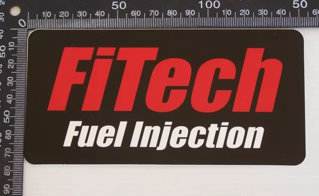 Genuine Fitech Fuel Injection Racing Sponsor Souvenir Car Bumper Sticker Decal