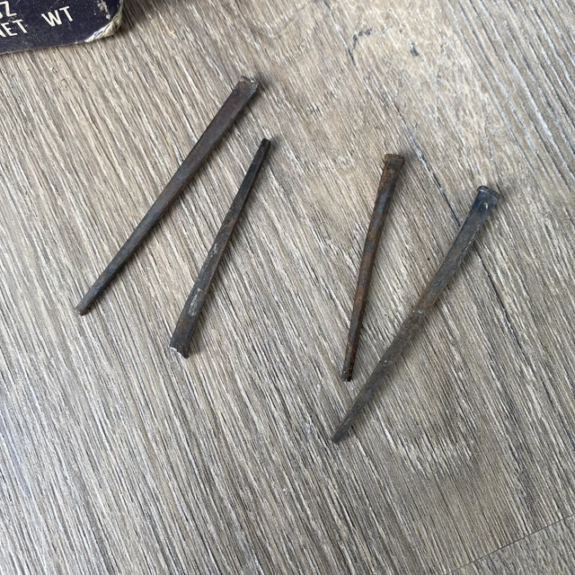 Antique Square Nails Lot 10 Oz Worth 2