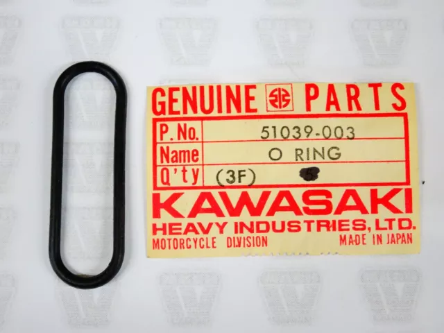 Kawasaki NOS NEW 51039-003 O Ring EN EX G3 G4 KD KE KH KL KS KV KX KZ KDX KLX VN