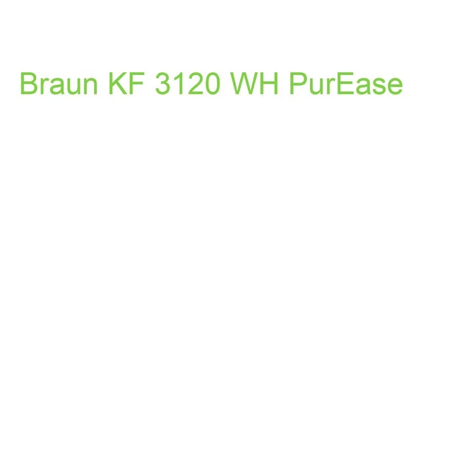 Braun KF 3120 WH PurEase (8021098320131)