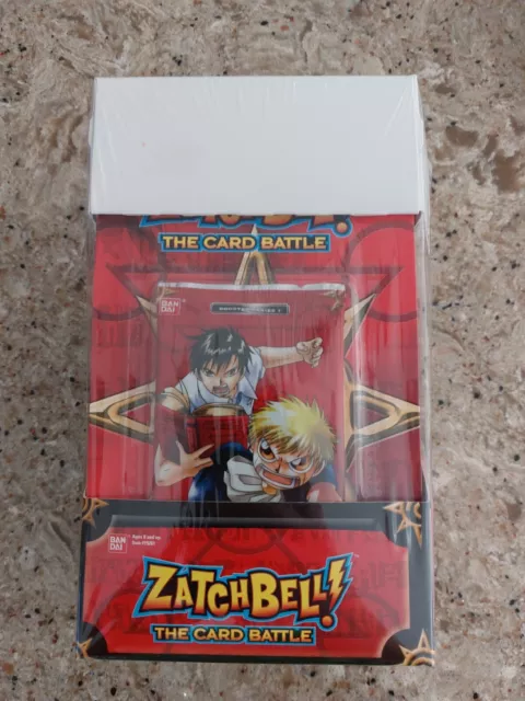 ZATCH BELL THE CARD BATTLE COLLECTIBLE CARD GAME 2 BOX LOT 27 PACKS
