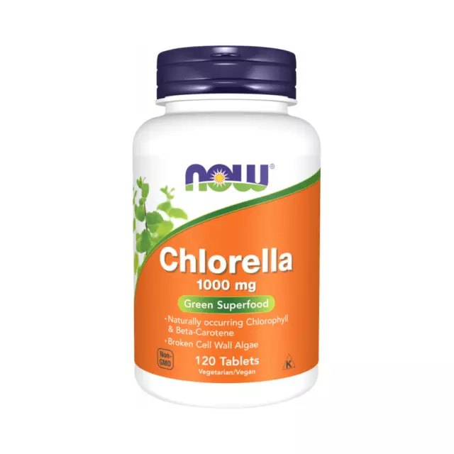 Now Foods Chlorella 1000mg (120) Standard - Herbes