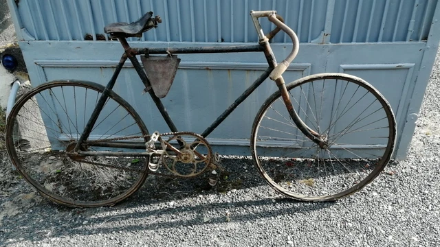 Vélo Ancien Peugeot Des Années 1900 - Collection Eroica - Énorme Pédalier D'époque