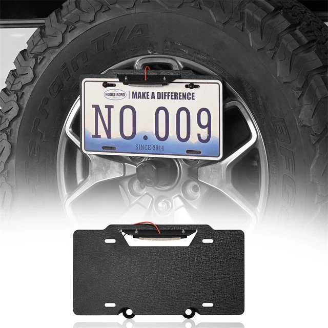 FIT 20212023 FORD Bronco Factory Spare Tire Carrier License Plate