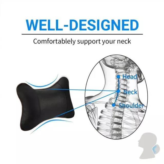 Car Seat Head Neck Rest Cushion Chair Support Pillow Headrest Back hot. L9G0 3
