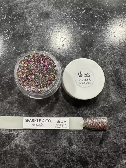 Sparkle And Co Dip Power Sb.202 Kind Of A Bead Deal Mini 0,25 oz Mardi Gras