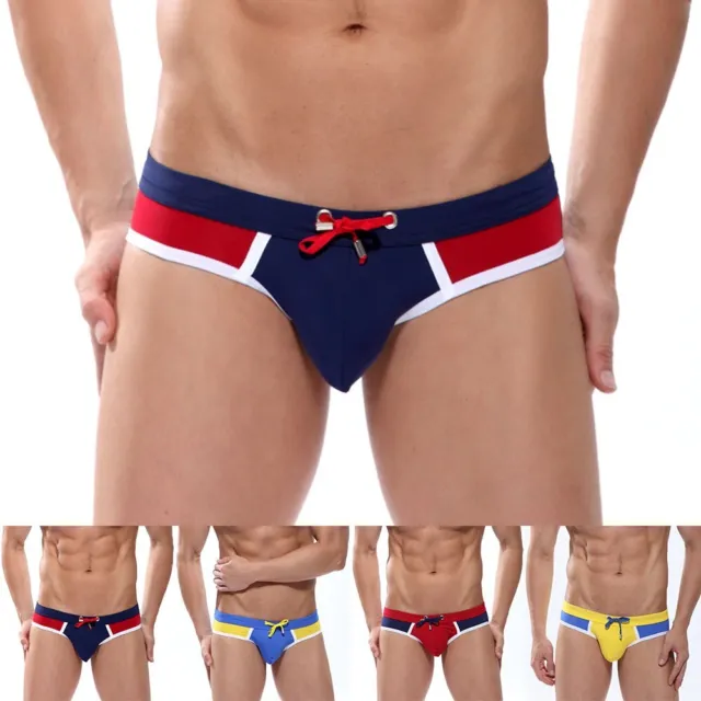 Uomo Nuoto Board-Shorts Swim-Trunks Costume Spiaggia Estiva Pantaloni Hot