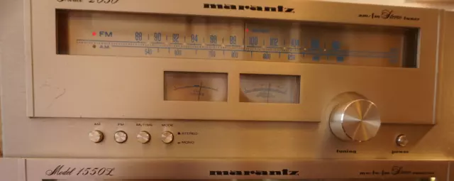 Marantz 2050 AM/FM Stereo Tuner , Vintage 1970er Jahre Stereo HiFi Radio
