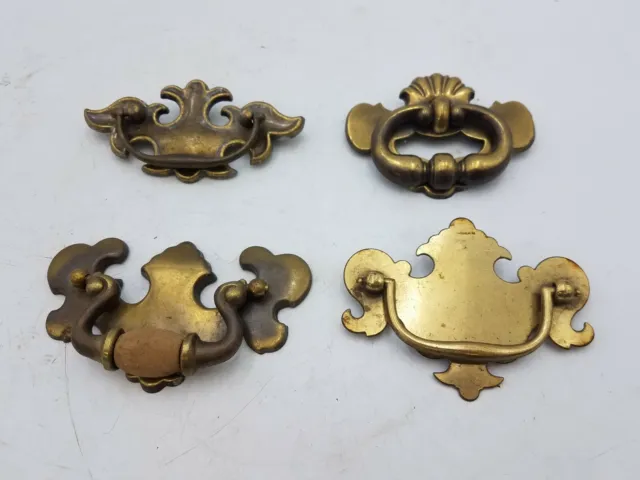 4Pc Assorted Replacement Dresser Drawer Handle Pull Furniture Hardware Knobs