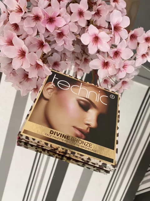 Technic@ Face Palette Divine Bronze, Blush, Face Makeup