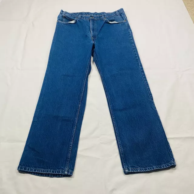 Vintage Levis Jeans Mens Size 38X30 Orange Tab 80s Boot Cut 517 Faded Whiskered