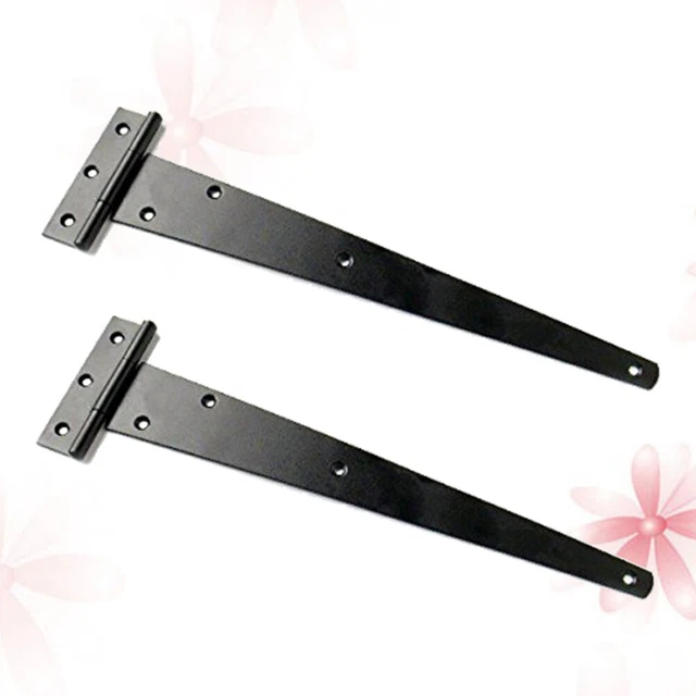 2 PEZZI 12 pollici luce duty strap pezzo a T cerniera cerniera a T cerniera a forma di T
