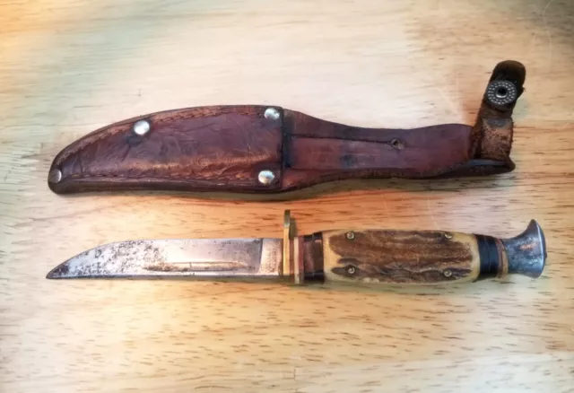SCLINCER  FIXED BLADE  GERMANY Monarch 101 W Sheath