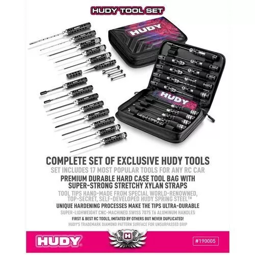 Hudy Limited Edition Tool Set And Carrying Bag - Hd190005