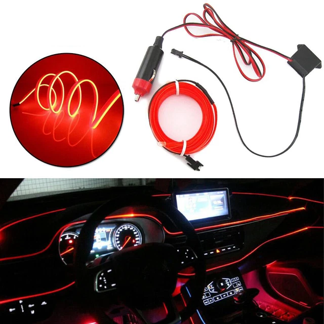 12V LED Interior Atmosphere Strip Light – Flexible Car Decor Lighting, Gearzaar