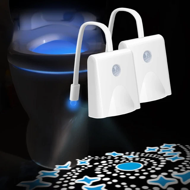 16 COLOUR TOILET Bowl LED Night Light Motion Activated Seat Sensor Lamp