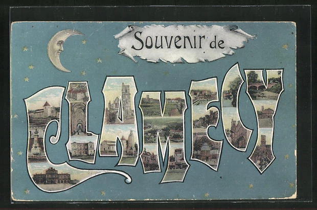 CPA Clamecy, Miscellaneous General View 1908