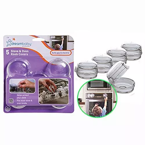 Dreambaby Stove & Oven Knob Safety Cover  Model L730A 5 Pack
