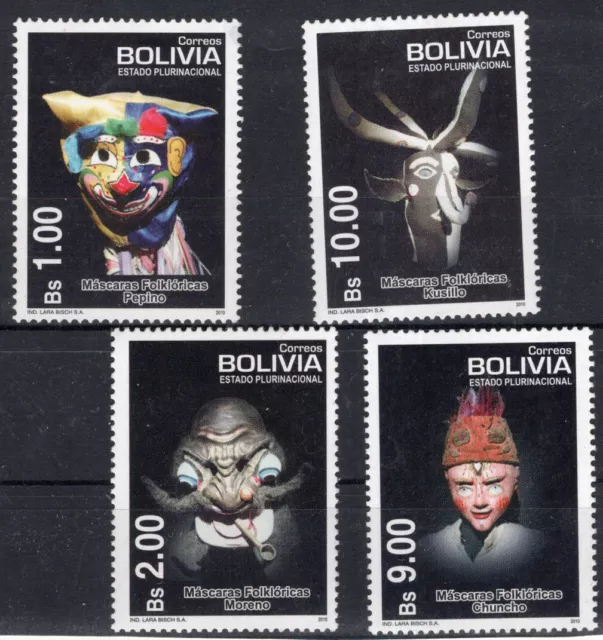 Bolivia, Mi # 1804/7, Complete Set, Mnh