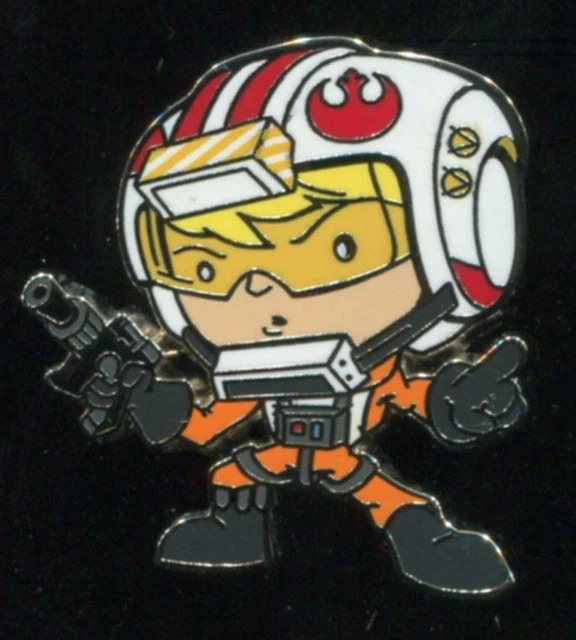 Cute Star Wars Mystery Pack Luke Skywalker Pilot Disney Pin 108423