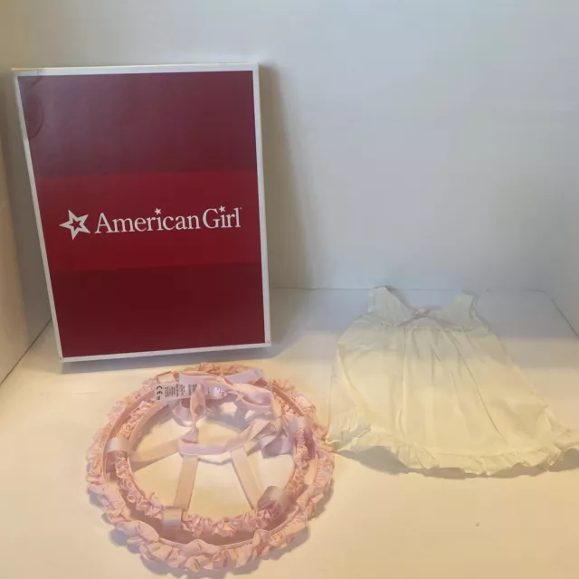 American Girl Marie Grace Cecile Doll CHEMISE & CRINOLINE HOOP SKIRT VGC
