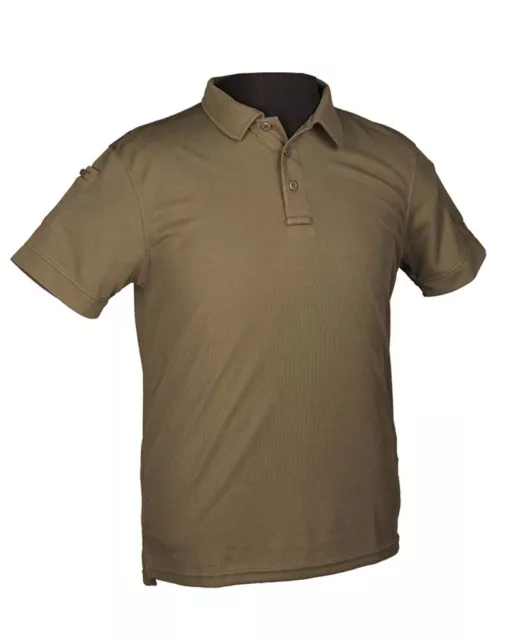 Tactical Quickdry Poloshirt oliv, Camping, Outdoor, Military, Sport   -NEU-