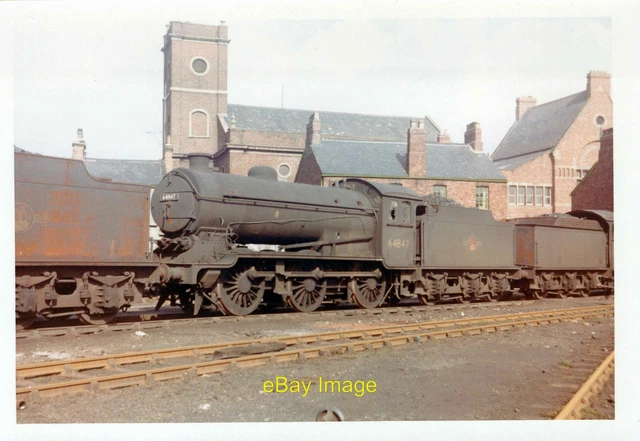 PHOTO 6X4 RAILWAY Steam Ex LNER J39 64847 At Unknown Shed Colour C1960 photo-6x4-railway-steam-ex-lner-j39-64847-at-unknown-shed-colour-c1960