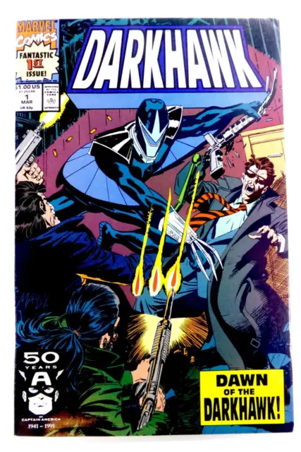 Marvel DARKHAWK (1992) #1 KEY 1st App VF/NM Ships FREE!