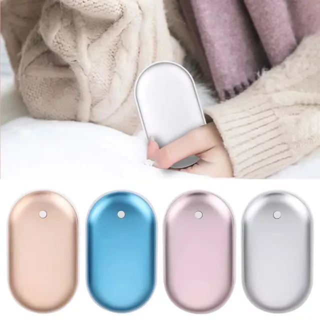 Rechargeable Hand Warmers USB 5000mAh Power Bank Electric Pocket Heater Warmer