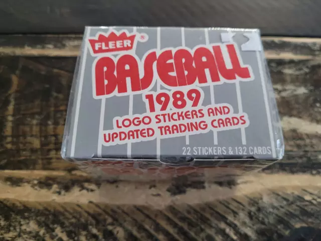 1989 Fleer Update Baseball Complete Factory Sealed Set #1-132 Griffey JR RC