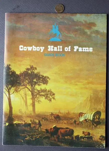1980s Oklahoma City National Cowboy Hall of Fame Program Statues Artwork Rodeo--