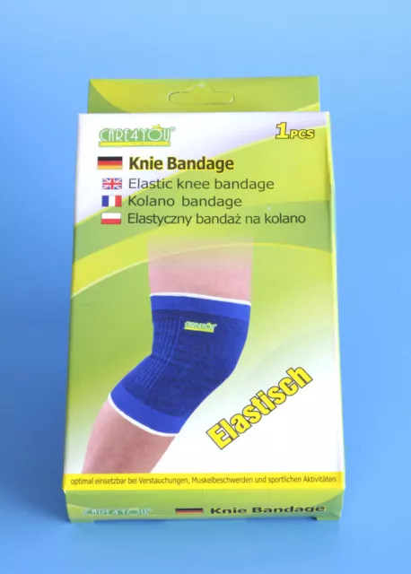 Kniebandage Knie Gelenk Schoner Sport Bandage Schmerzen Stütze Schützer b31v