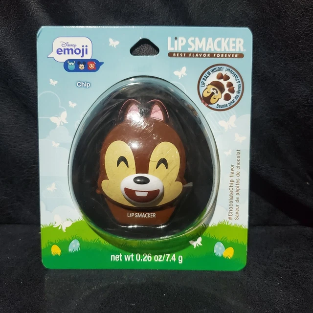 Disney Emoji Lip Smacker Chip Chocolate Chip Flavor