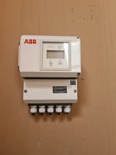 Auswertgerät Magnetisch-induktiver Durchflussmesser ABB FSM4000  Neu !!!