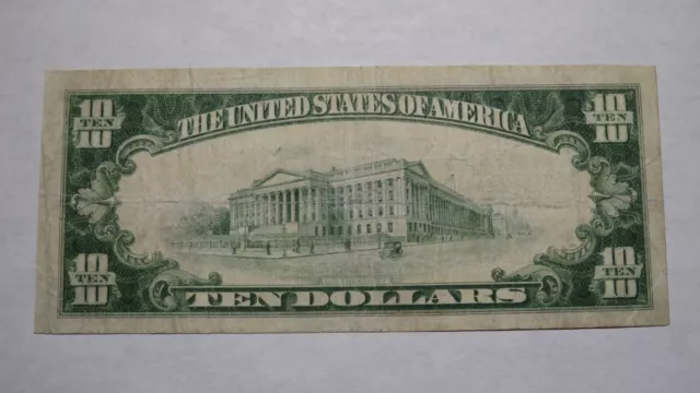 $10 1929 East Rochester New York NY National Currency Bank Note Bill Ch. #10141 3