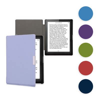 kwmobile Coque liseuse Kobo Aura ONE Coque avec rabat magnétique en simili cuir pour liseuse Kobo Aura ONE 