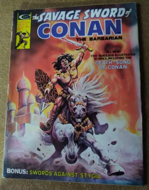 The Savage Sword of Conan #8 Marvel / Curtis Magazine
